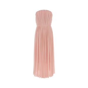 Magda Butrym Women Pink Stretch Viscose Long Dress